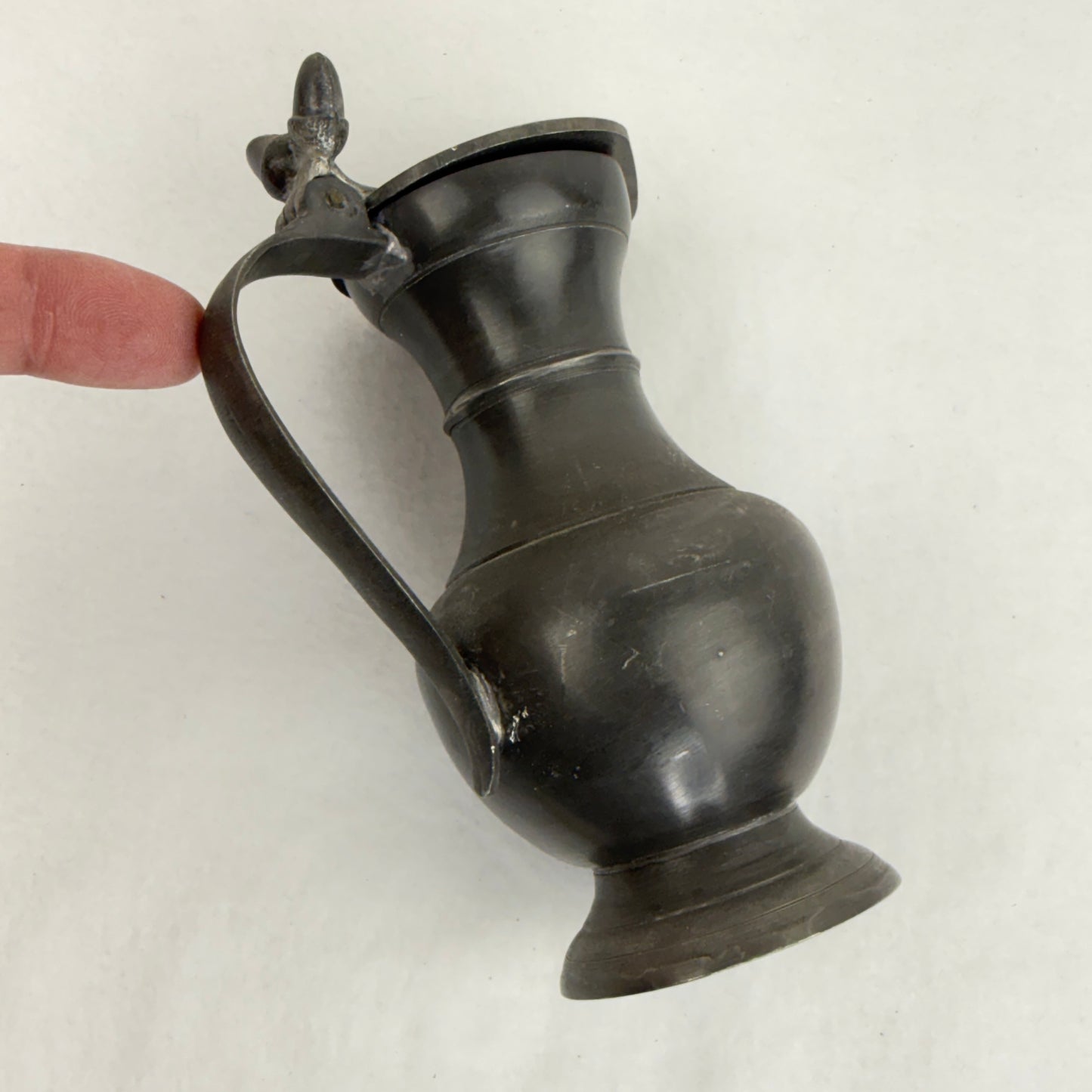 H.W. Schmidt Pewter Flagon