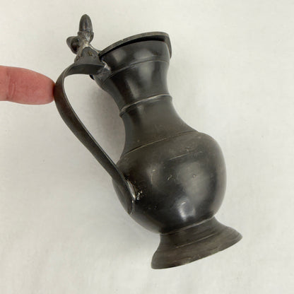 H.W. Schmidt Pewter Flagon