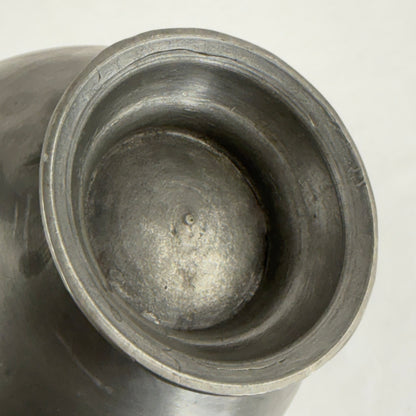Heavy Pewter Lidded Jug