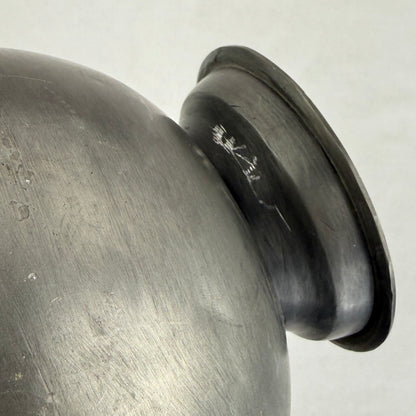 Heavy Pewter Lidded Jug