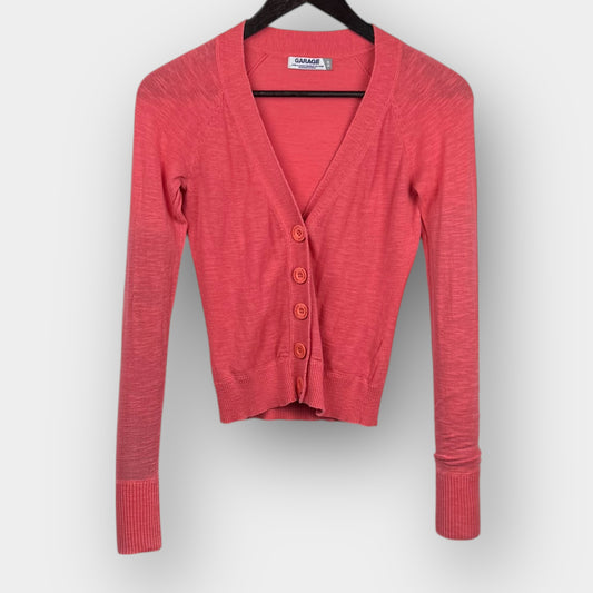 Garage cropped cardigan