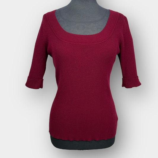 Majora ribbed knit top