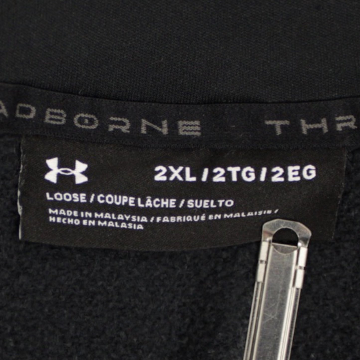 Under Armour zip-up hoodie (2XL)