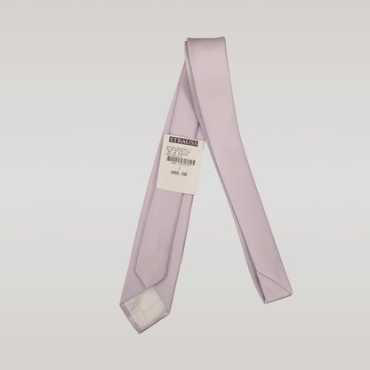 Strauss slim satin tie