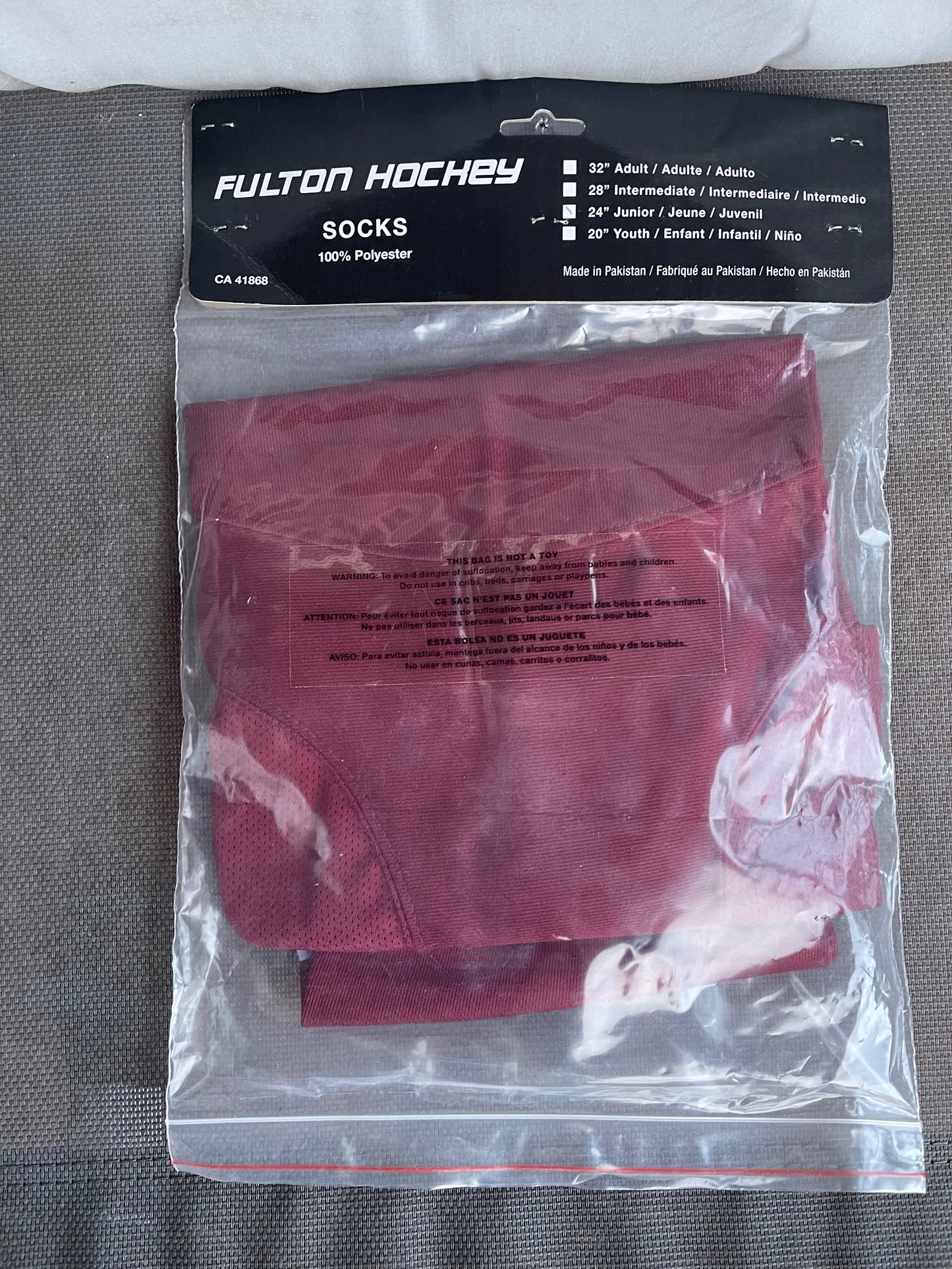 Fulton hockey socks (24 Junior)