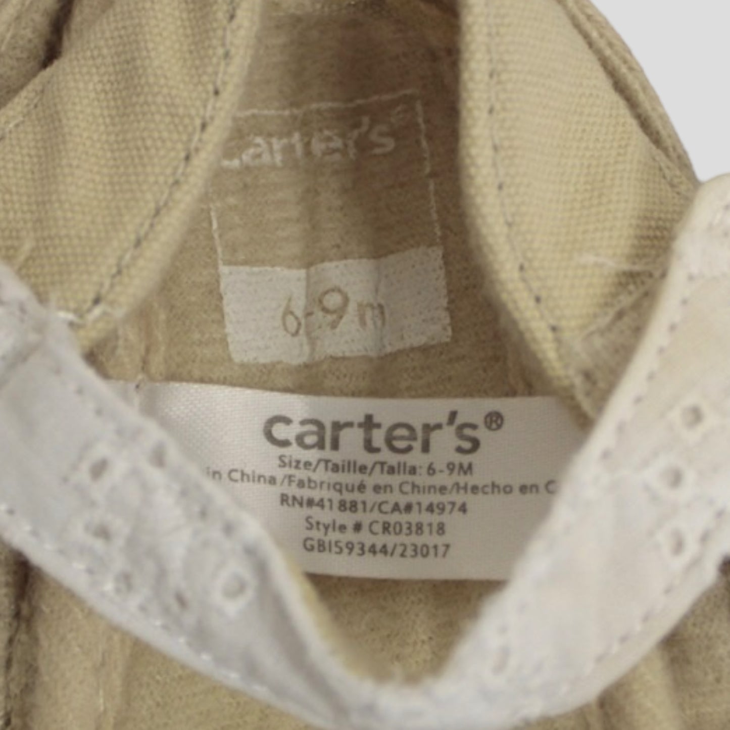 Carter's slipper (6-9m)