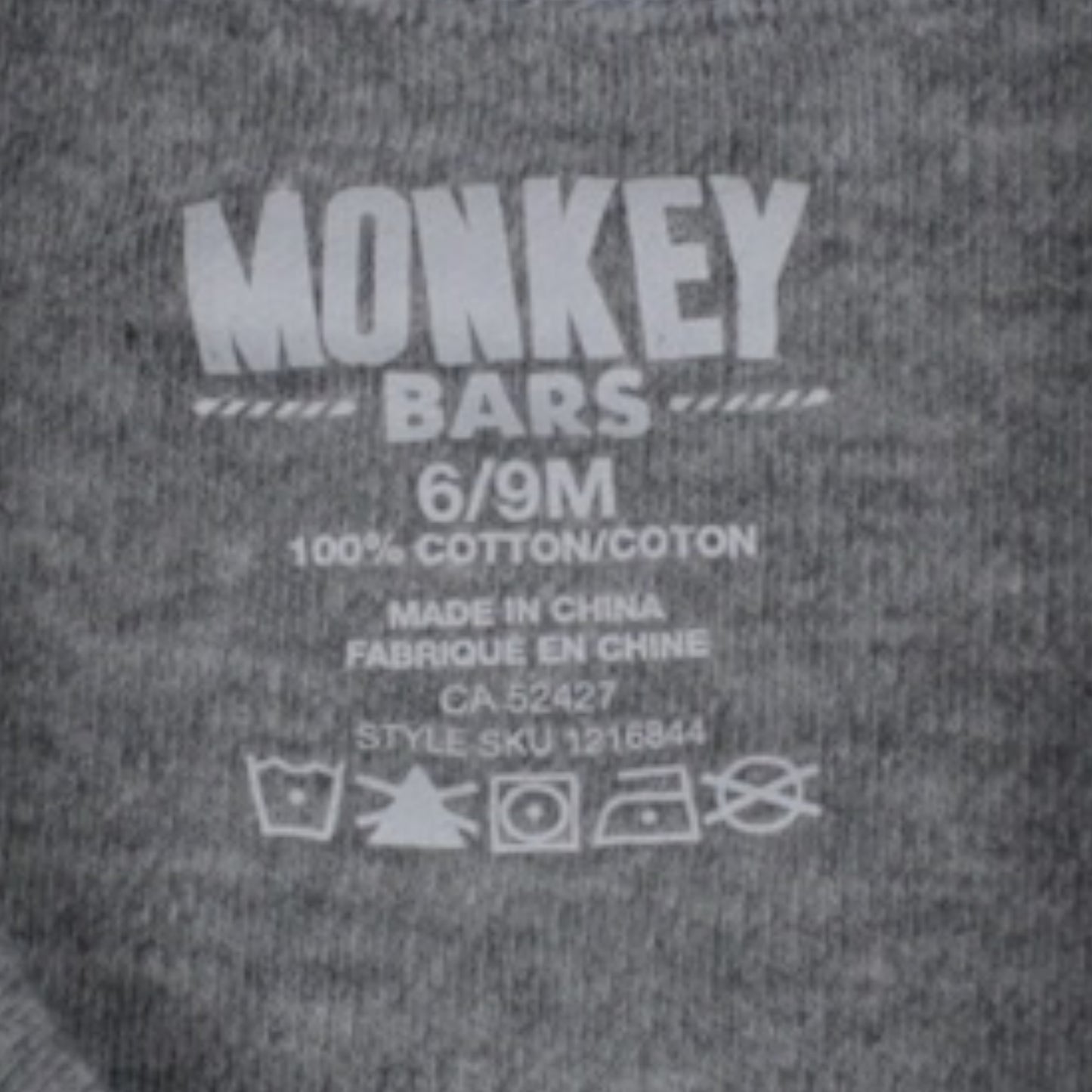 Monkey Bars onesie