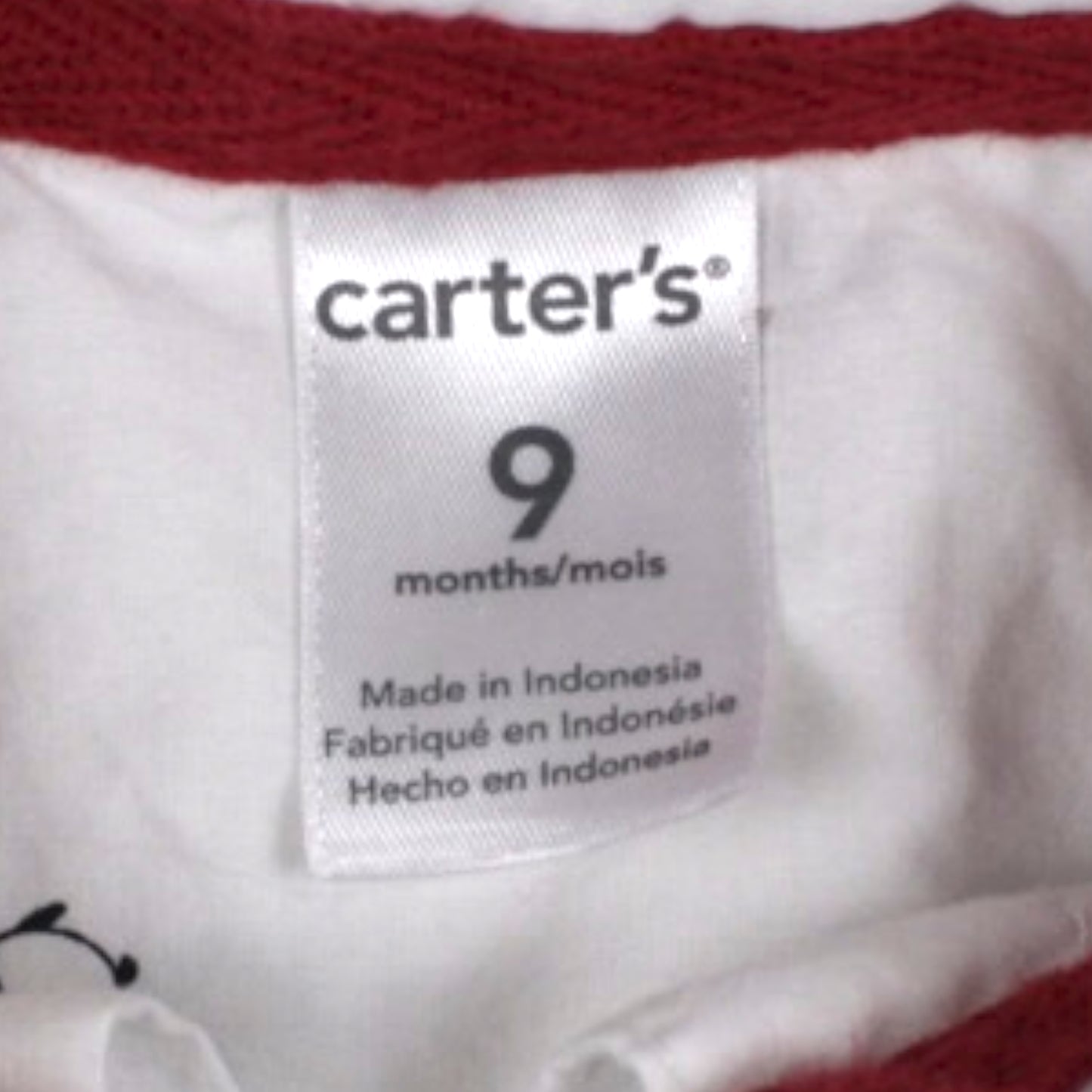 Carter's shirt