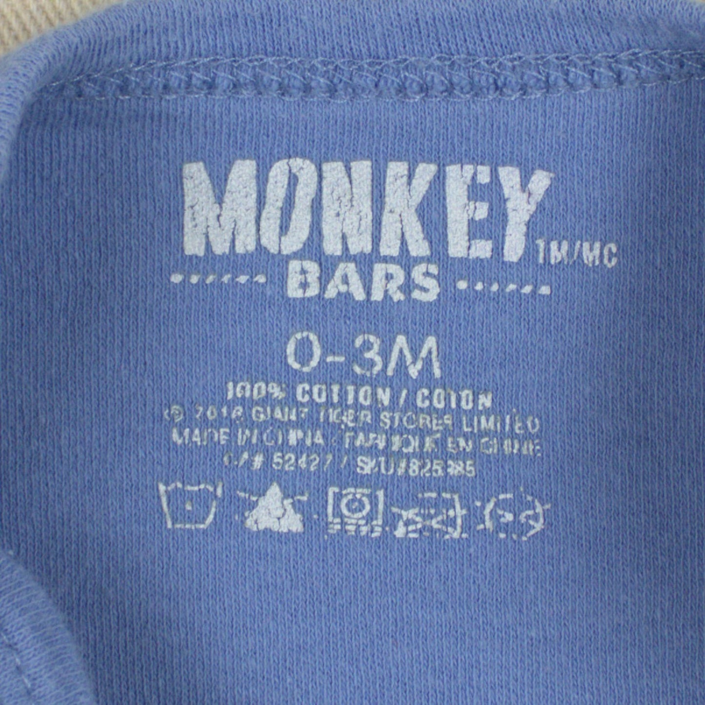 Monkey Bars onesie