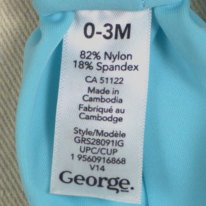 George swim suit (0-3M)