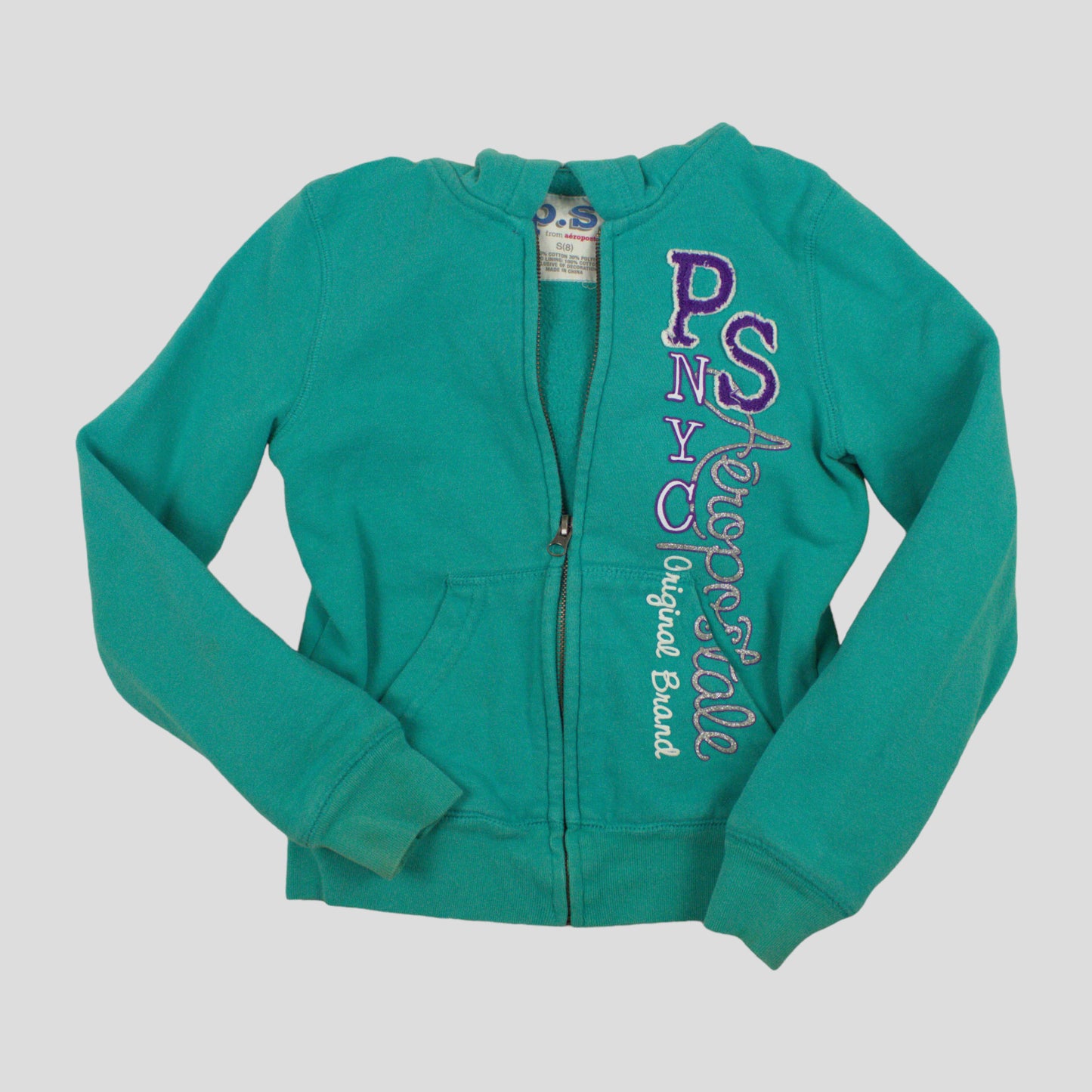 Aeropostale zip up hoodie (S)