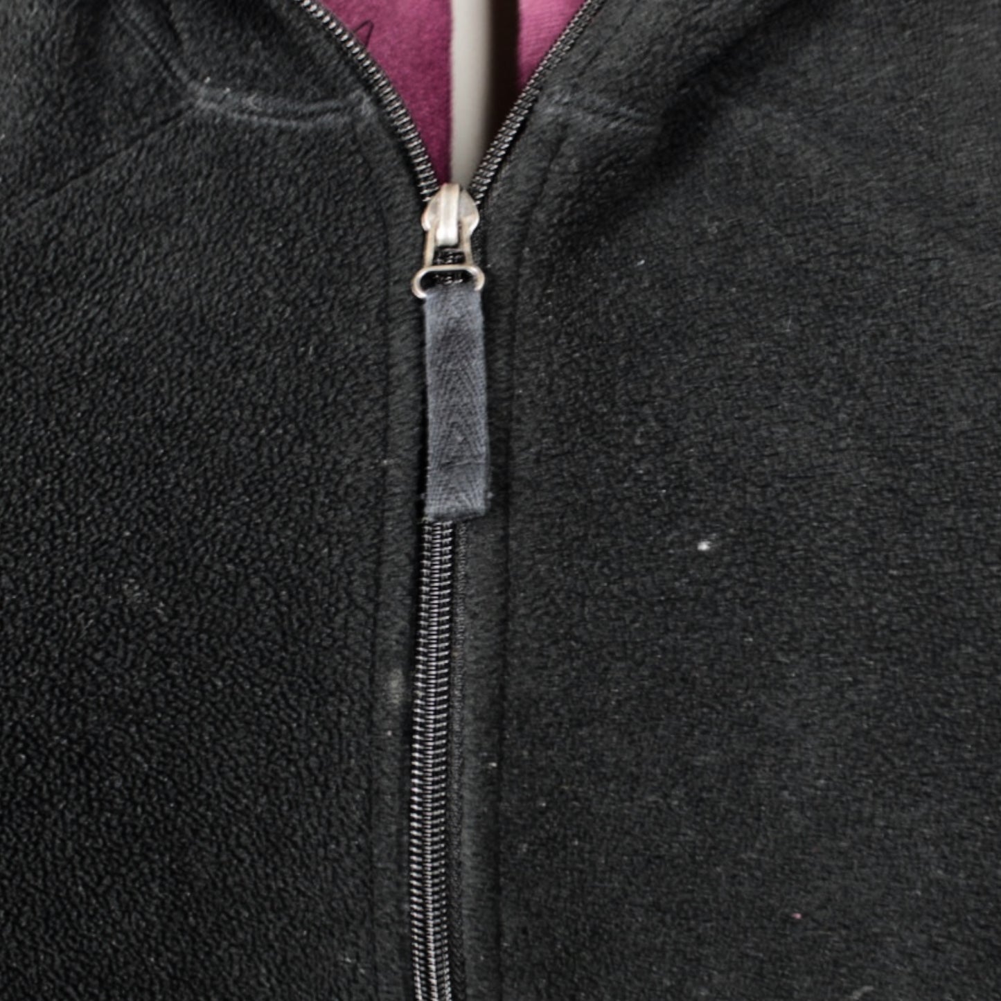 Zip-up hooded cardigan