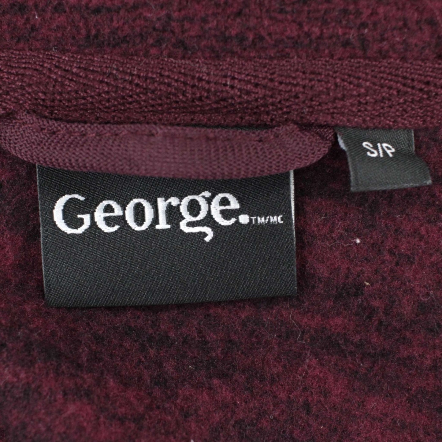 George fleece zip-up (NWT)