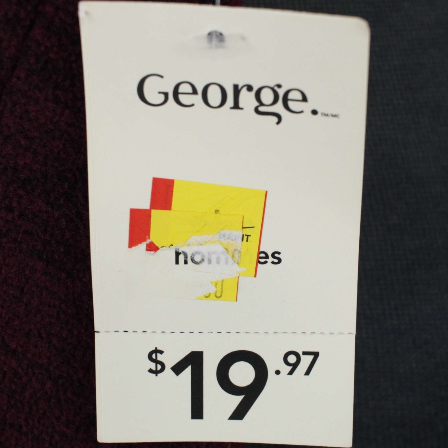 George fleece zip-up (NWT)