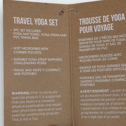 GoZone travel yoga set