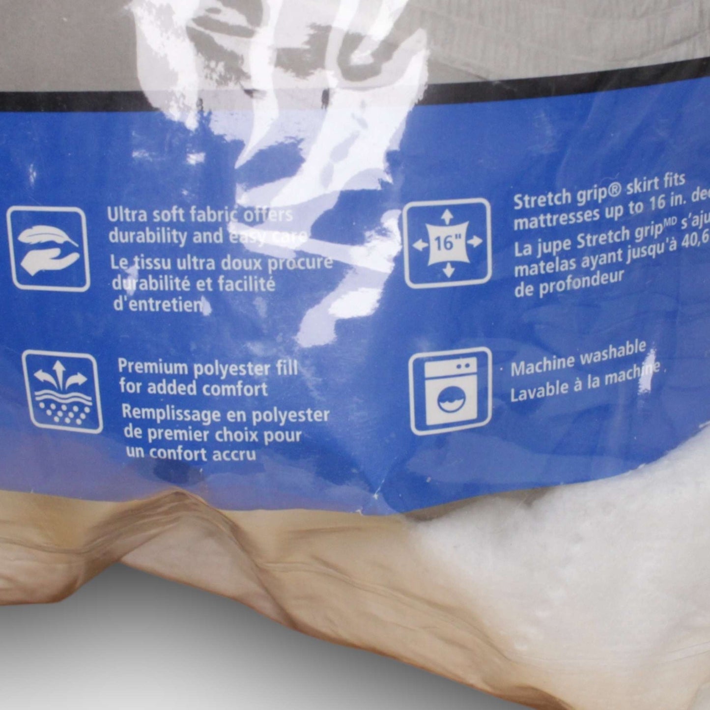 Twin quilted mattress pad