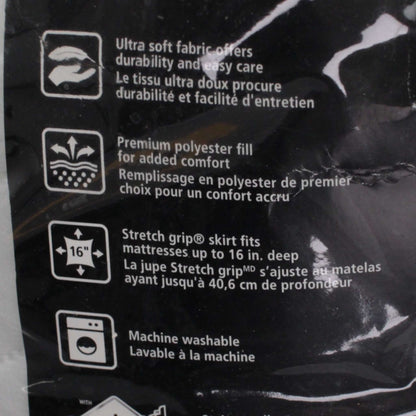 Twin quilted mattress pad