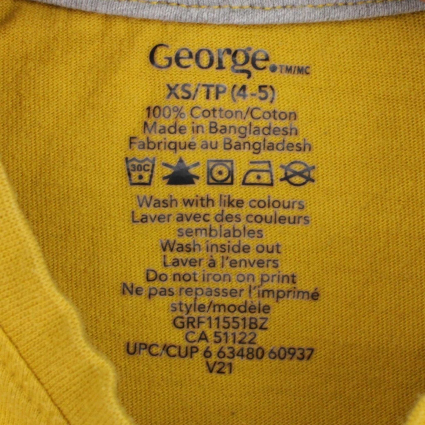 George t-shirt (4-5)