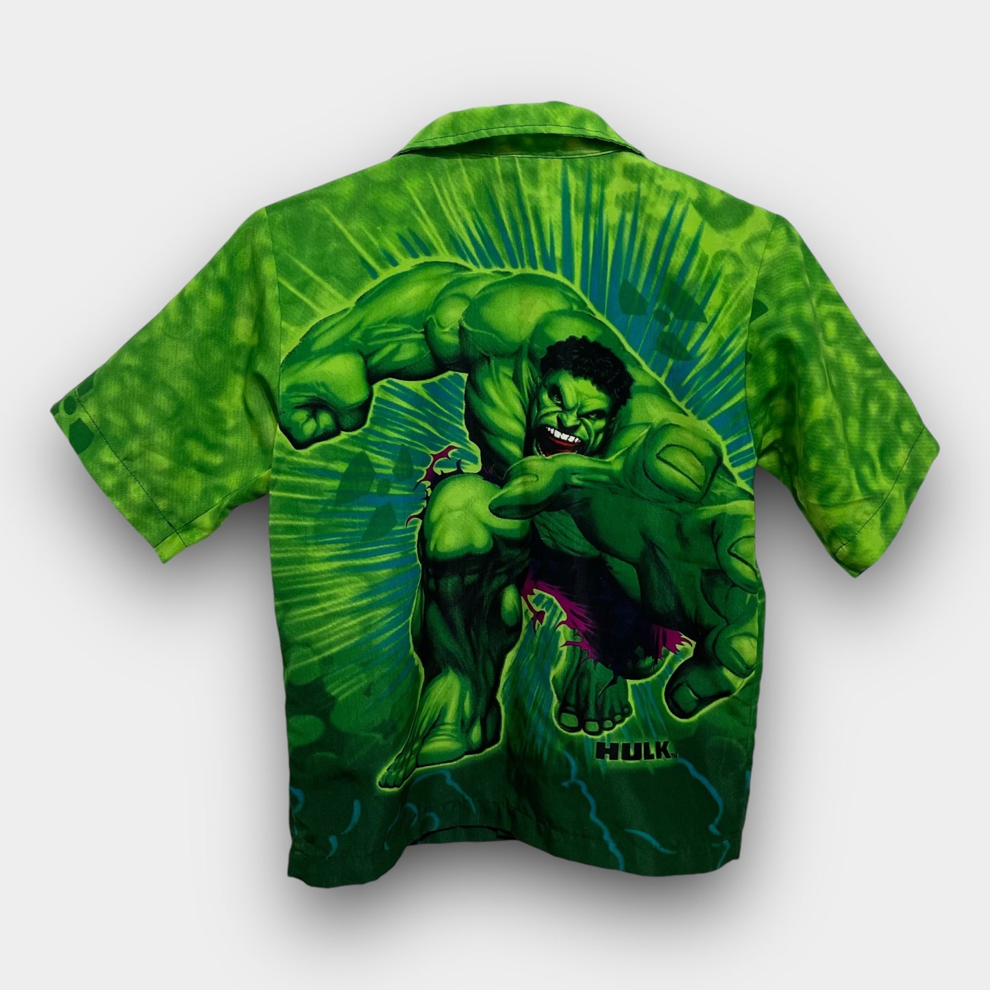 The Hulk button down shirt