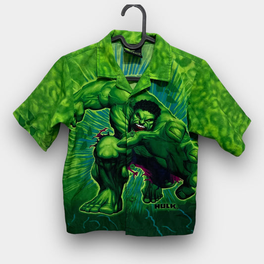 The Hulk button down shirt