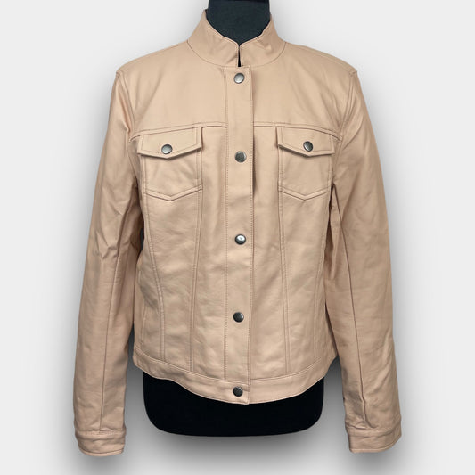 Guillaume faux leather jacket