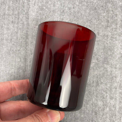 Ruby Red wine glasses (4.5")