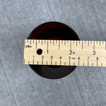 Ruby Red wine glasses (4.5")