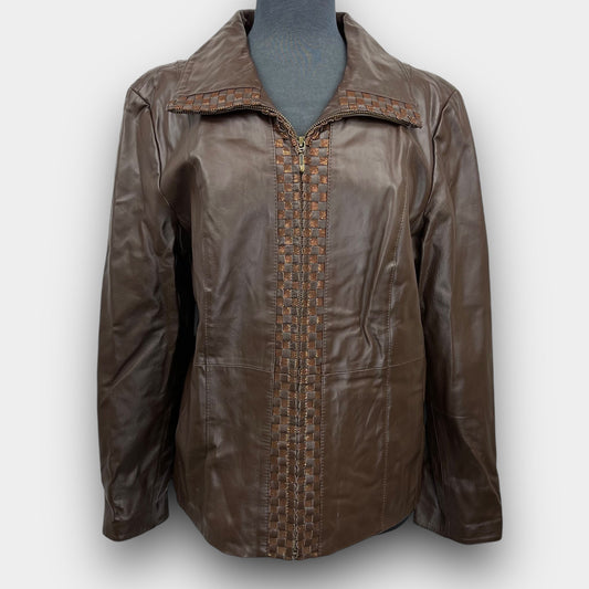 Giillaume leather jacket