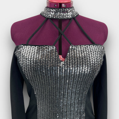 Venus sequin shift dress