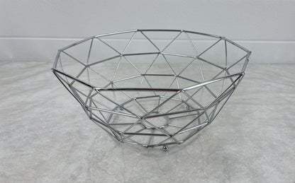 Metal fruit basket