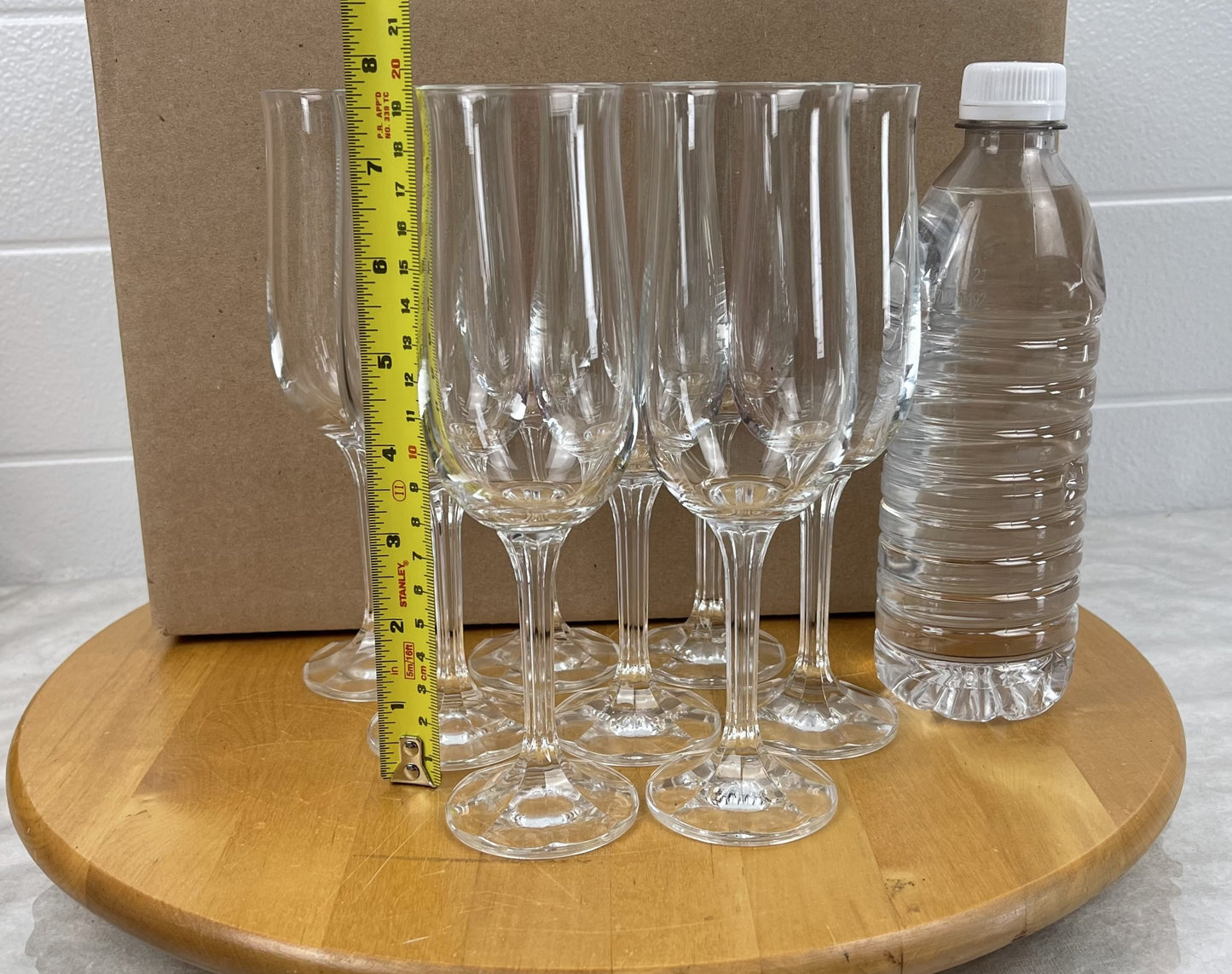 Champage flutes ~ set of 8