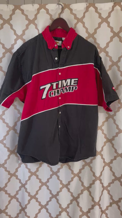 Dale Earnhardt button-up