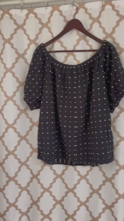 Peasant-style blouse