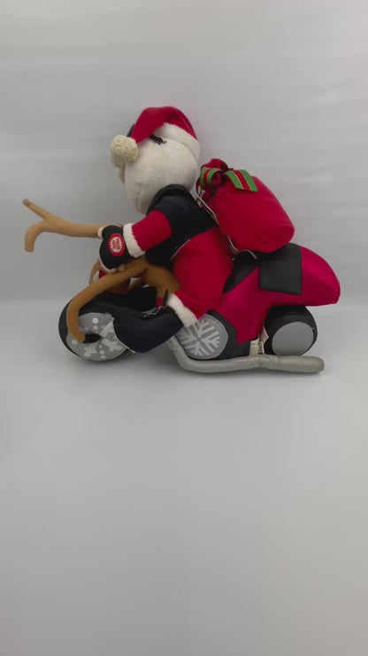 Musical Motorcycle Santa