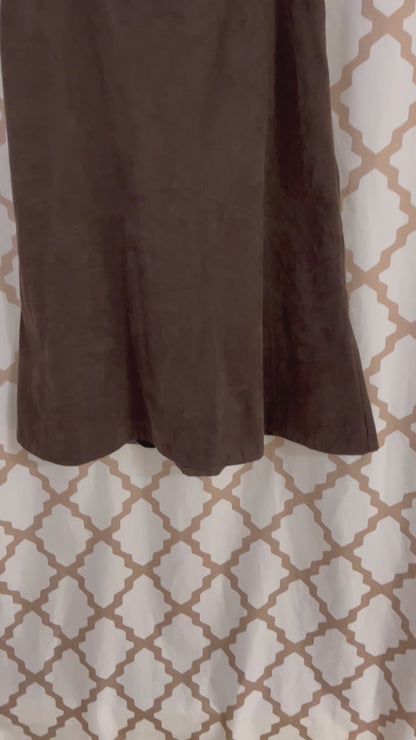 TanJay Petite faux suede skirt