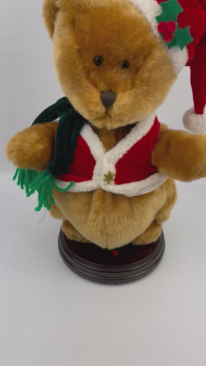 Musical Dancing Christmas Teddy