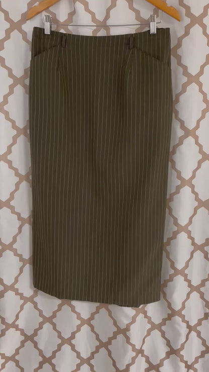 Daniel Laurent midi pencil skirt