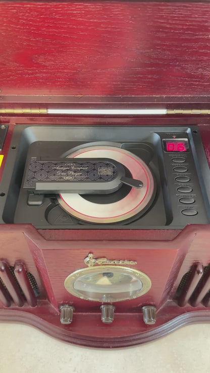 Emerson Retro Wood Radio