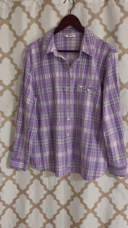 Alia Petite button down shirt