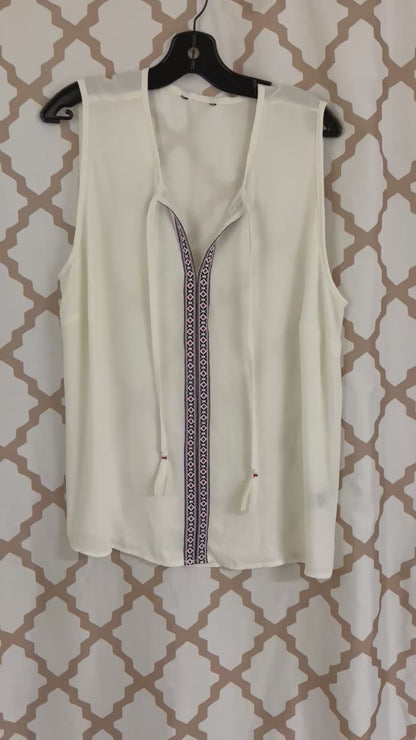 George sleeveless blouse