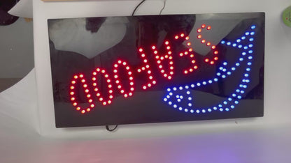 Seafood sign