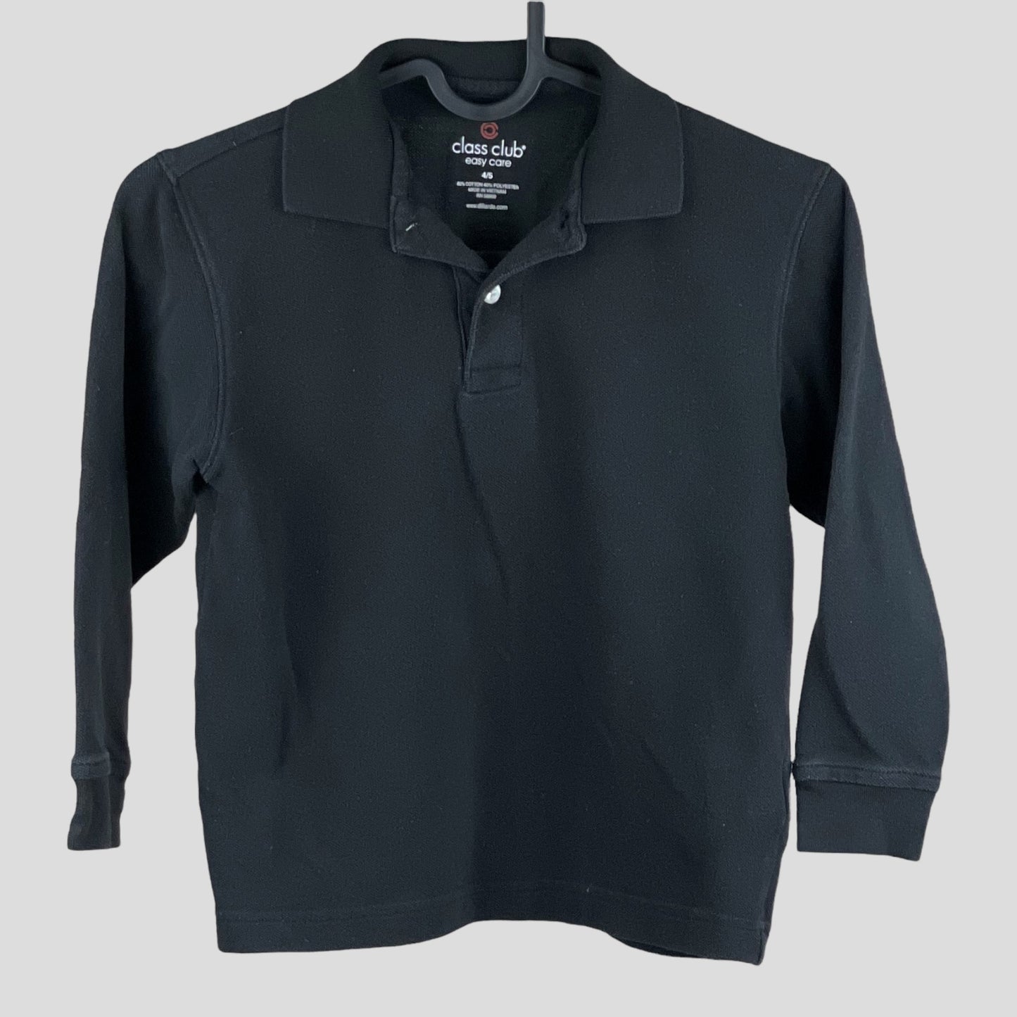 Class Club long sleeve polo shirt