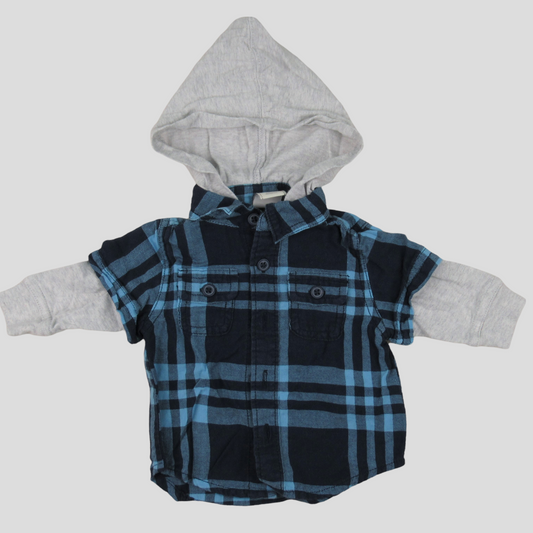 Old Navy long sleeve hooded shirt