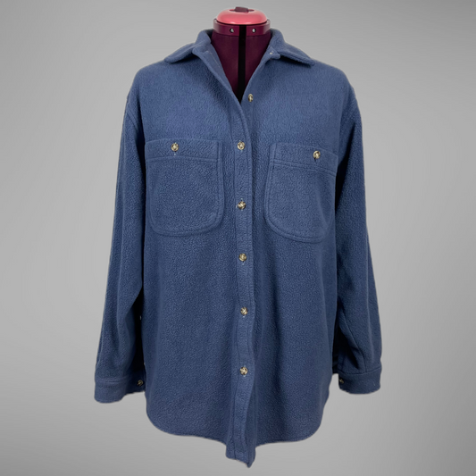 Chris & Eddie fleece button-up sweater