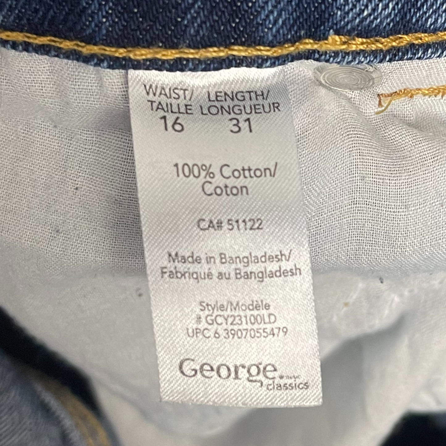 George Classics jean