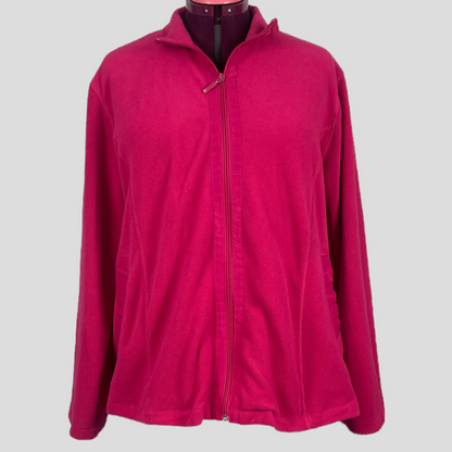 Carroll Reed zip-up sweater (L)