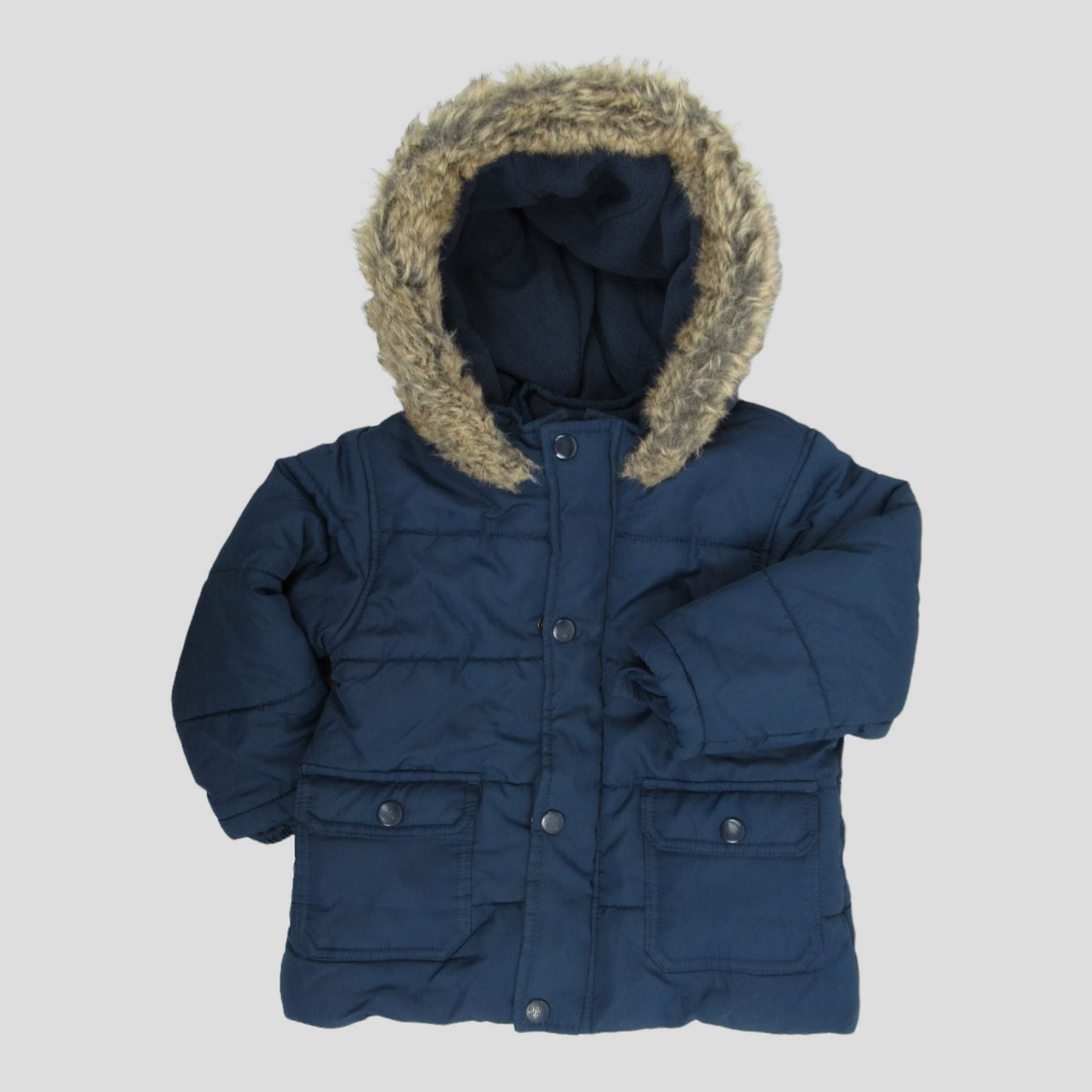 Joe Fresh hooded winter coat and snowpants (18-24M)