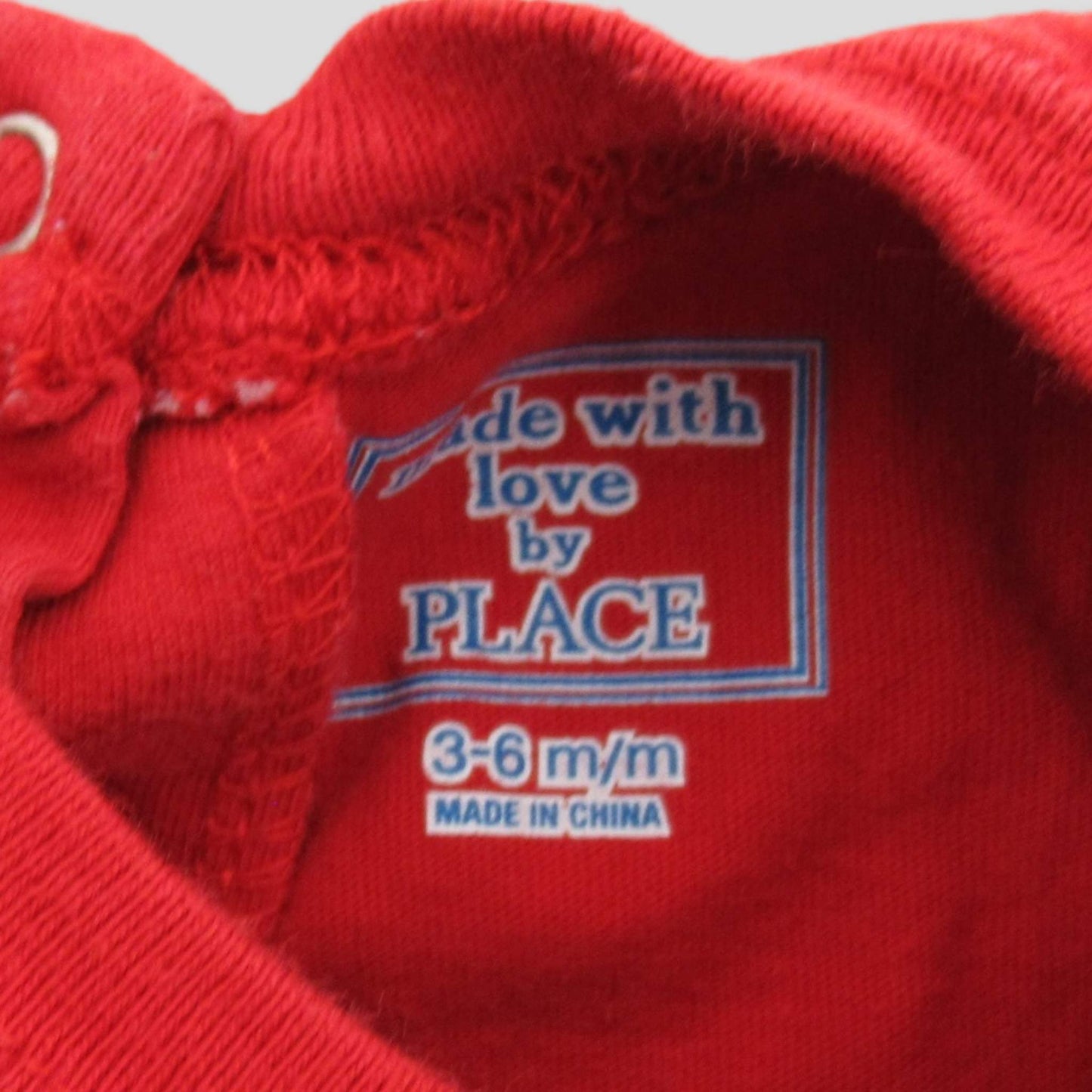 Place long sleeve onesie