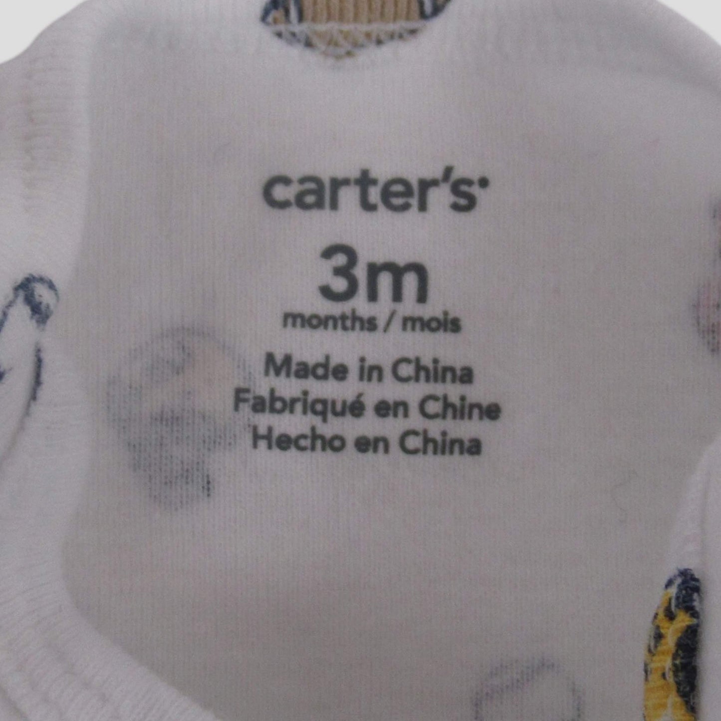 Carter's onesie