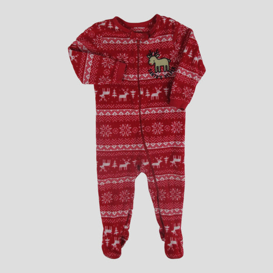 Joe Fresh fleece onesie (12-18M)